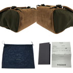 Prada 2025 SS Re-Nylon Suede Medium Shoulder Bag Khaki Brown — view 8