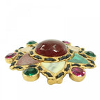 Chanel Brooch Gripore Stone Vintage Coco Accessory GP — view 5