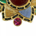 Chanel Brooch Gripore Stone Vintage Coco Accessory GP — view 9