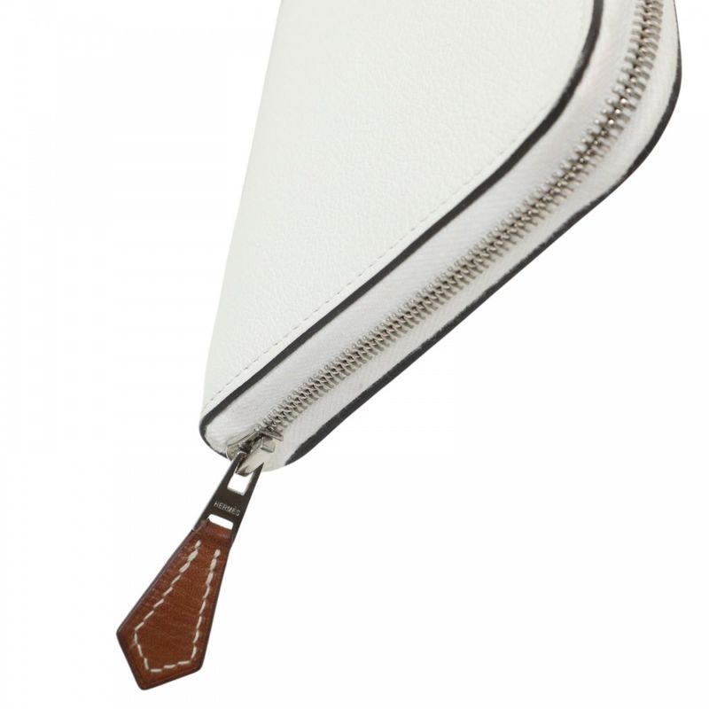 Hermes Long Wallet AZAP SILK IN WILD Round Zipper — view 5