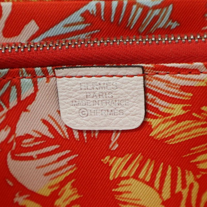 Hermes Long Wallet AZAP SILK IN WILD Round Zipper — view 8