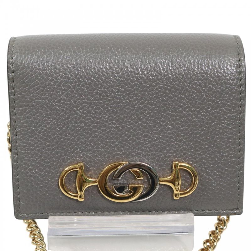 Gucci Bifold Wallet Zumi Chain Compact — view 2
