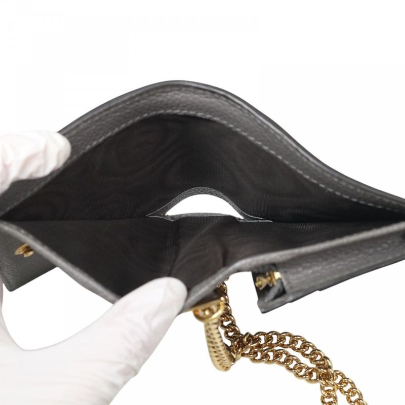 Gucci Bifold Wallet Zumi Chain Compact — view 6
