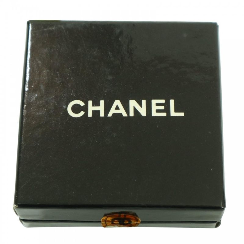Chanel Brooch Lady's Coco Mark Lava Magma Accessory Vintage GP 93