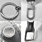 Louis Vuitton Coin Case Taurillon Shadow Porte Cles Round Pouch — view 5