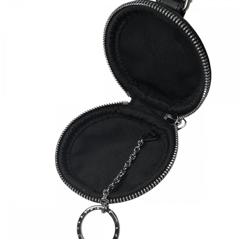 Louis Vuitton Coin Case Taurillon Shadow Porte Cles Round Pouch — view 4