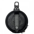 Louis Vuitton Coin Case Taurillon Shadow Porte Cles Round Pouch — view 3