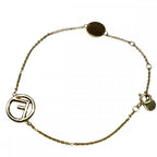 Fendi Bracelet Fs Accessories With Adjuster Brass Zirconia