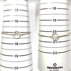 Fendi Bracelet Fs Accessories With Adjuster Brass Zirconia