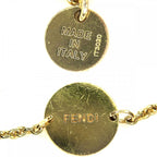 Fendi Bracelet Fs Accessories With Adjuster Brass Zirconia