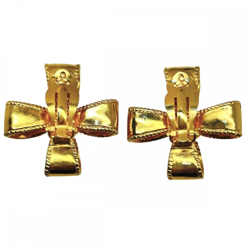 Chanel Coco Mark Cross Motif Ribbon Vintage Accessories — view 4