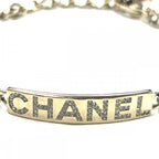 Chanel Bracelet Women Chain Logo Plate Accessories Coco Mark With Adjuster — view 6