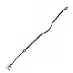 Chanel Bracelet Women Chain Logo Plate Accessories Coco Mark With Adjuster