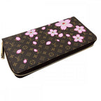 Louis Vuitton Long Wallet TM Zippy Cherry Blossom Round — view 4