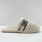 Christian Dior Sandals Logo Line Mouton Slipper Shearling Mule — view 4