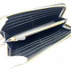 Prada Long Wallet Logo 1 Ml506 Leather Black