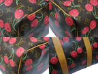 Louis Vuitton Keepall 45 Boston Bag Monogram Cherry Leather Brown Takashi — view 8