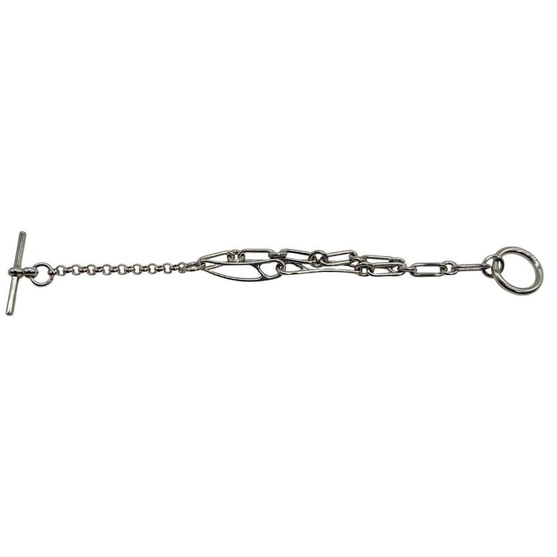 Hermes Bracelet Chaine D'ancre Punk Sh Size SV 925 Silver 3424 — view 4