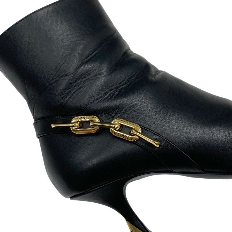 Louis Vuitton Sparkle Line Monogram Boots Short Shoes Leather Black — view 9