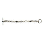 Hermes Bracelet Chaine D'ancre MM B 014 AG 925 14 Frames Silver 3425 — view 4