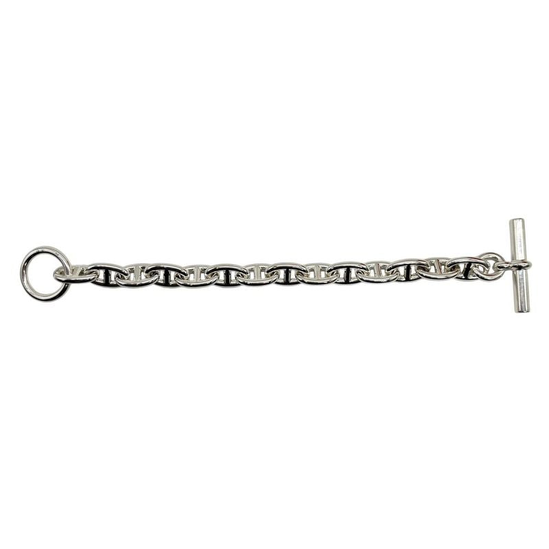 Hermes Bracelet Chaine D'ancre MM B 014 AG 925 14 Frames Silver 3425 — view 3