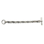 Hermes Bracelet Chaine D'ancre MM B 014 AG 925 14 Frames Silver 3425 — view 3