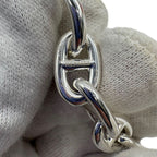 Hermes Bracelet Chaine D'ancre MM B 014 AG 925 14 Frames Silver 3425 — view 9