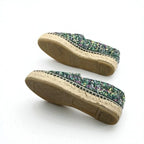 Chanel Flat Shoes Fabric Multicolor Coco Mark Espadrilles — view 6