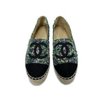 Chanel Flat Shoes Fabric Multicolor Coco Mark Espadrilles — view 2