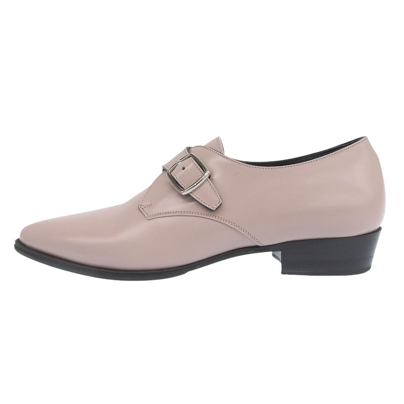 Celine Jacno Jacuno Monk Strap Leather Shoes Dress Pink 36.5 — view 2