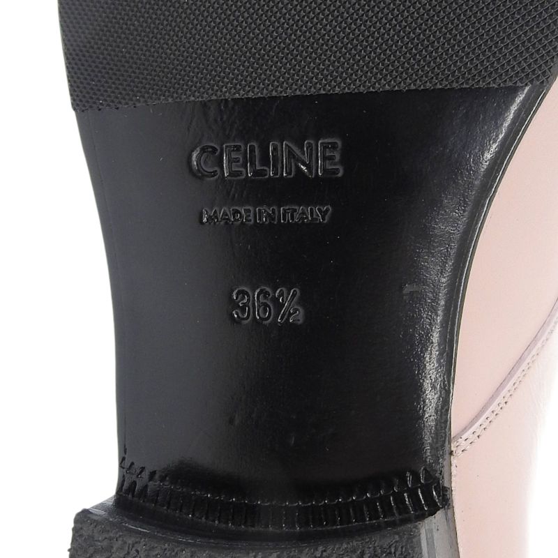 Celine Jacno Jacuno Monk Strap Leather Shoes Dress Pink 36.5 — view 8