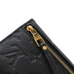 Louis Vuitton Monogram Empreinte Pochette Cles Coin Case Purse Noir Black — view 5
