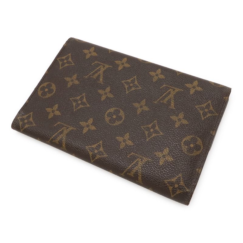Louis Vuitton Monogram Pochette Passepol Trifold Long Wallet — view 2
