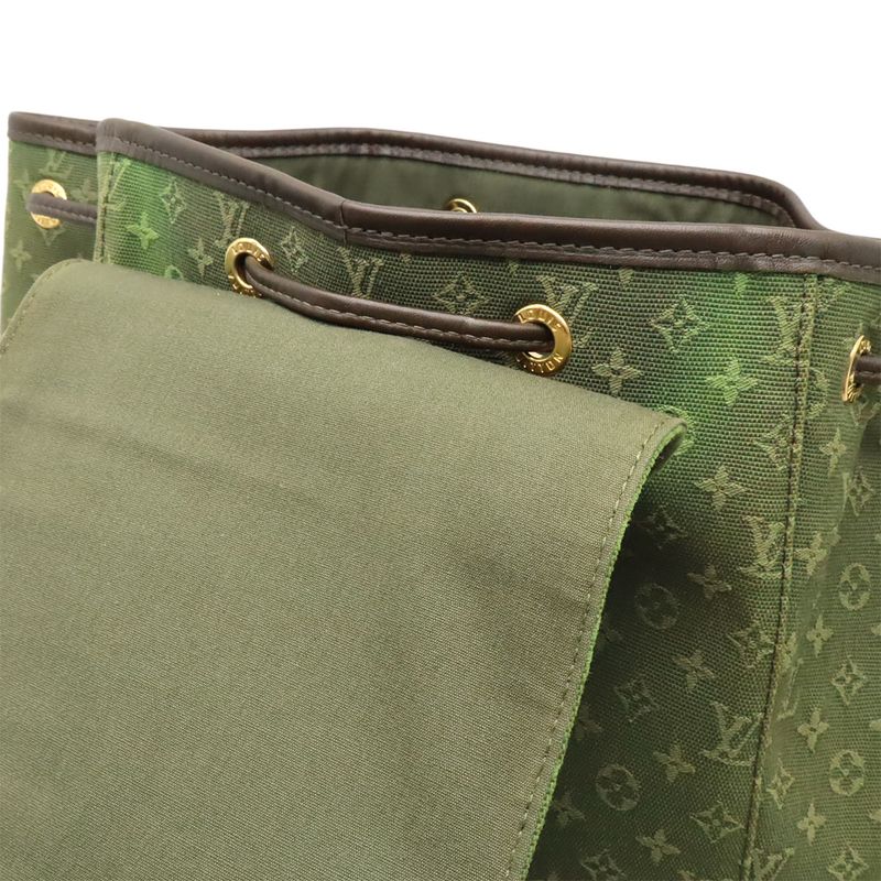 Louis Vuitton Monogram Mini Montsouris GM Backpack Shoulder Bag TST — view 9