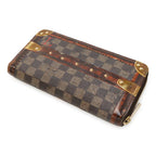 Louis Vuitton Transformed Damier Zippy Wallet Trompe L'oeil Round Zipper Long — view 2