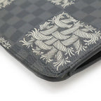 Louis Vuitton Damier Graphite Pochette Jules PM Clutch Bag Pouch Christopher — view 3
