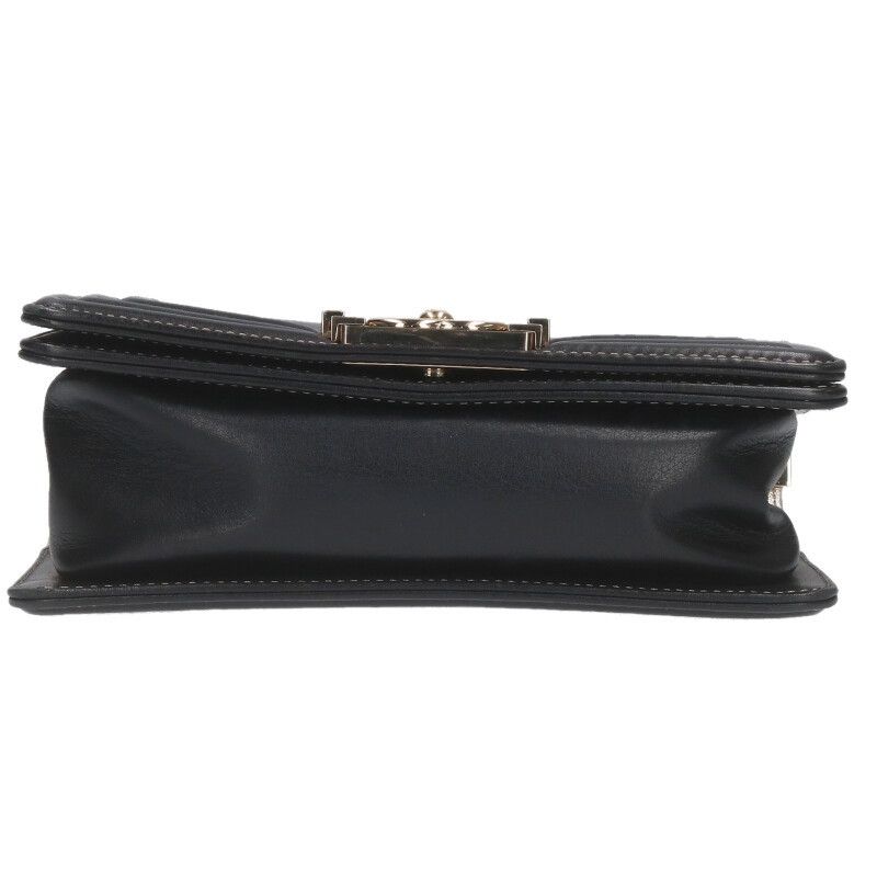 Chanel Boy 20 Bicolor Calfskin Chain Shoulder Bag Women — view 4