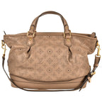 Louis Vuitton Stella PM Tote Bag Monogram Mahina Beige Poodle Ar1160 — view 3