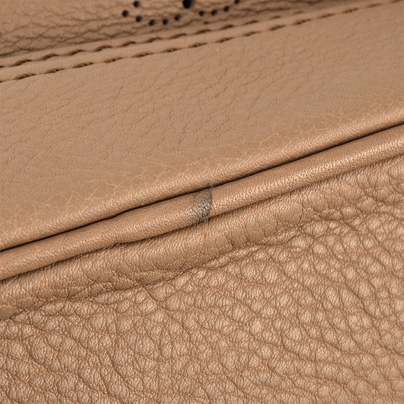Louis Vuitton Stella PM Tote Bag Monogram Mahina Beige Poodle Ar1160 — view 8