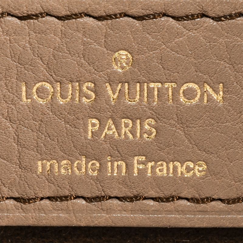 Louis Vuitton Stella PM Tote Bag Monogram Mahina Beige Poodle Ar1160 — view 6