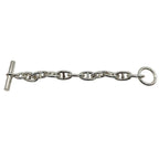 Hermes Bracelet Chaine D'ancre GM B 010 AG 925 10 Frames Silver 3428 — view 3