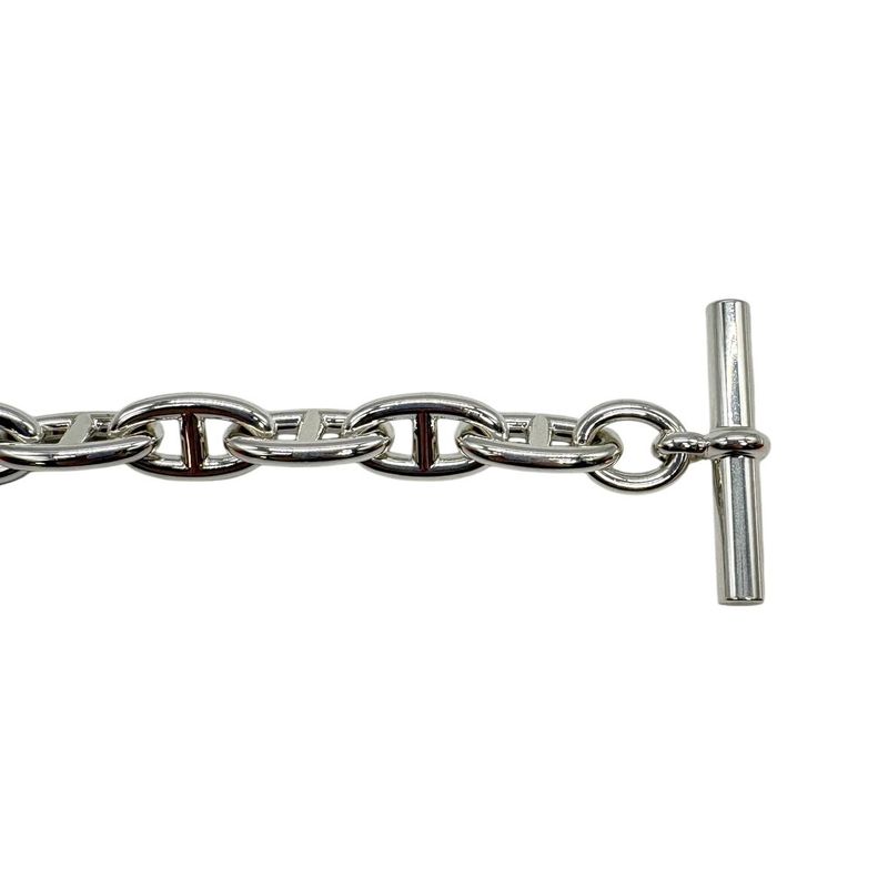 Hermes Bracelet Chaine D'ancre GM B 010 AG 925 10 Frames Silver 3428 — view 6