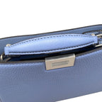 Fendi Shoulder Bag Peekaboo Iseeu Cross 7 Va582 Ama3 F1 Pg9 Blue Brown — view 8