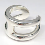 Hermes Ring Osmozu PM 51 No 11 AG 925 SV Hshape Manufactu — view 3