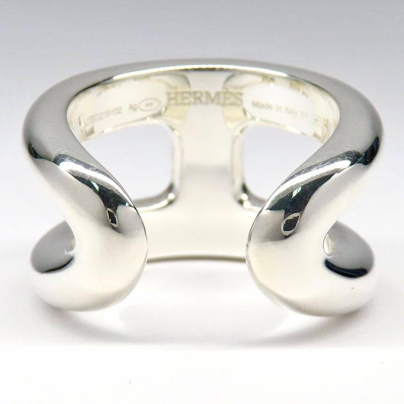 Hermes Ring Osmozu PM 51 No 11 AG 925 SV Hshape Manufactu — view 6