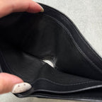 Bottega Veneta Intrecciato Bifold Wallet Billfold Black Calf Leather — view 8