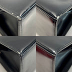 Yves Saint Laurent Clasp Handbag Black Leather Hotei — view 8