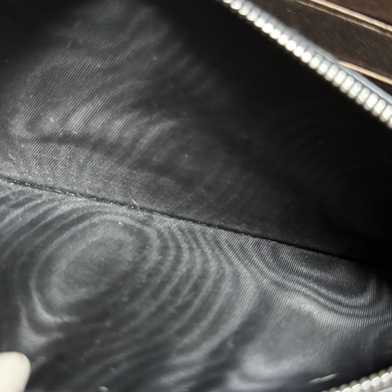 Bottega Veneta Intrecciato Round Zipper Long Wallet Bronze Leather Men — view 9