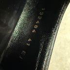 Gucci Horsebit Loafer Wingtip Leather Black Gold Silver Hardware Business Shoes — view 8