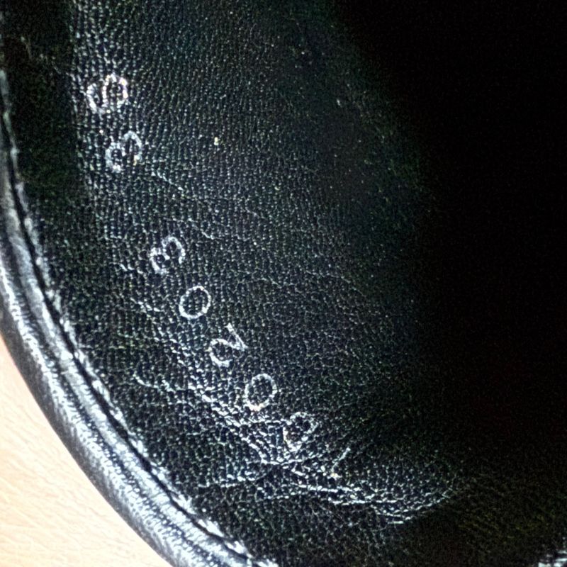 Christian Dior Trotter Logo Plate Driving Shoes Canvas Leather Loafers Black — view 9